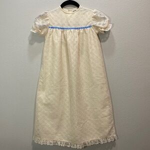 Vintage Montgomery Ward child‎ dress lace